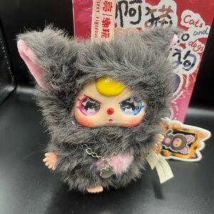 Baby Three Cats and Dogs Black Forest